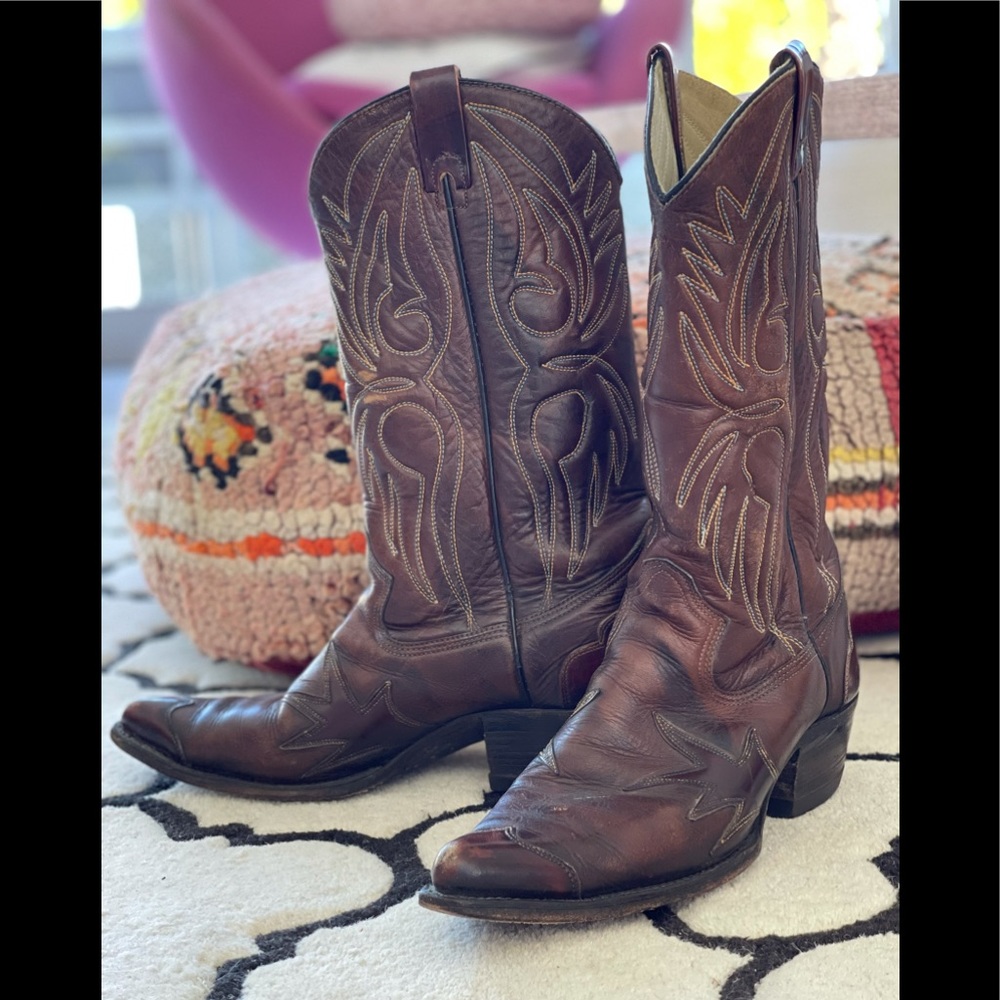 Men’s Texas Boot Company Western Cowboy Boots 10